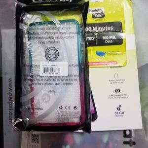 Straight talk TCL A3 new phone, case, and 30 day plan.